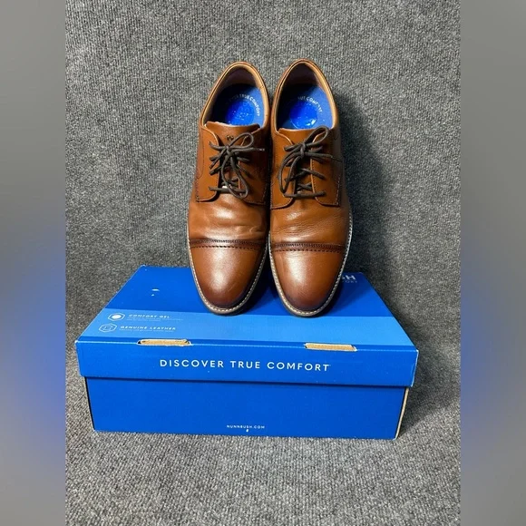 Nunn Bush Westfield Men's Leather Oxford Dress Shoes Size 12 - Picture 2 of 7